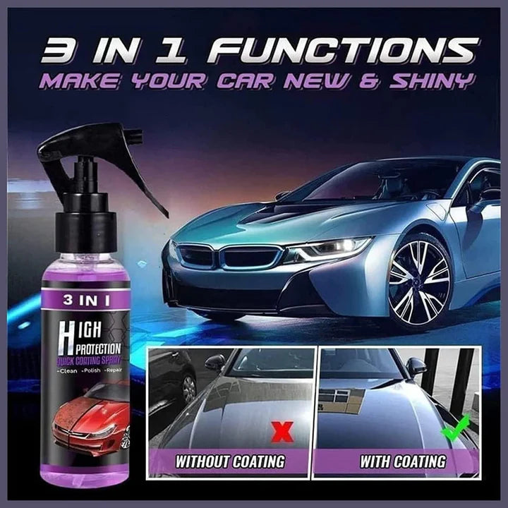 Powerful Car Coating Spray Buy 1 Get 2 Free