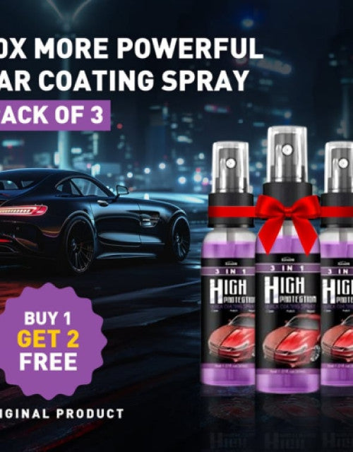 Powerful Car Coating Spray Buy 1 Get 2 Free